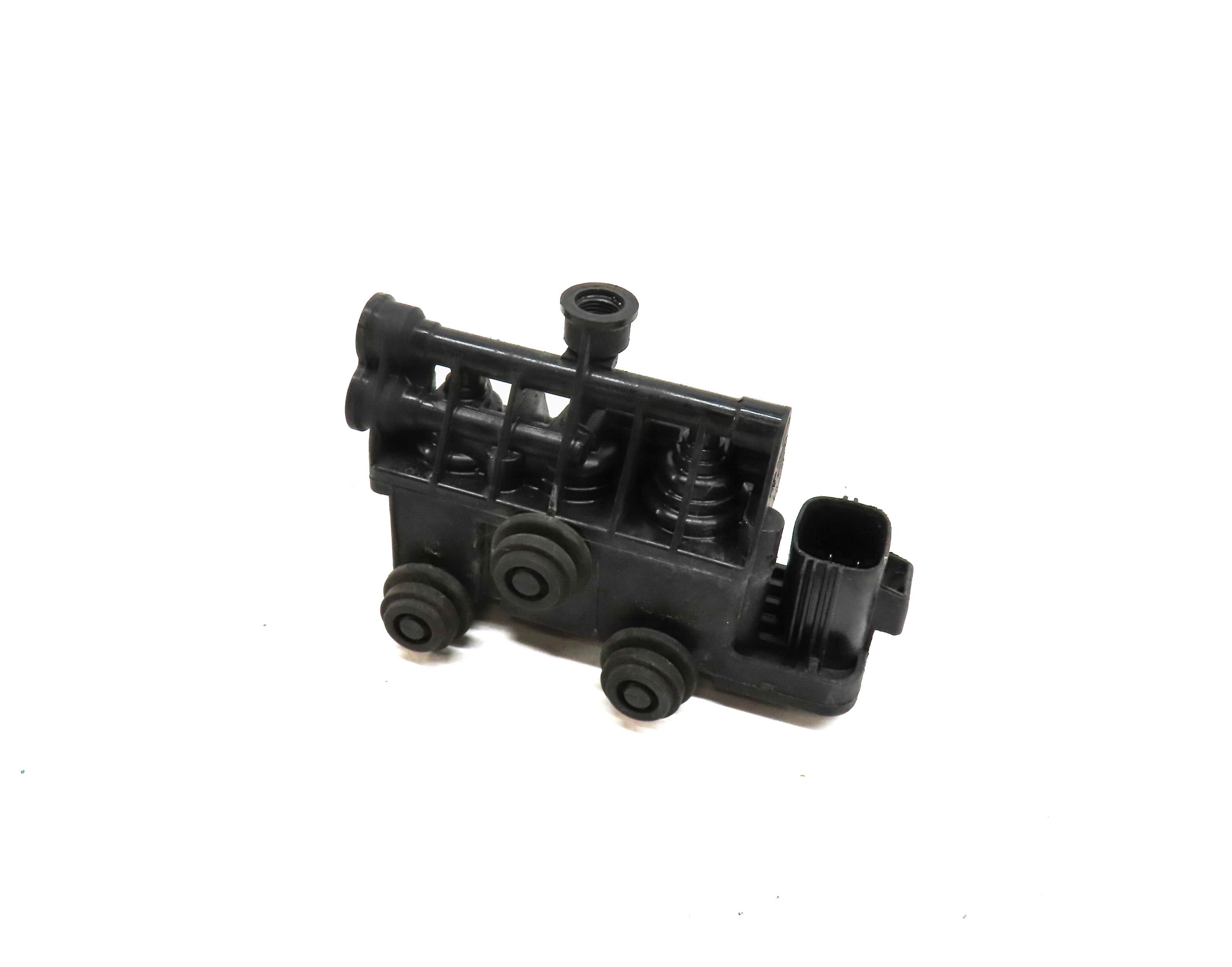 2010 LAND ROVER LR4 (L319) AIR SUSPENSION TRANSFER RELIEF CONTROL VALVE BLOCK — exact item pictured